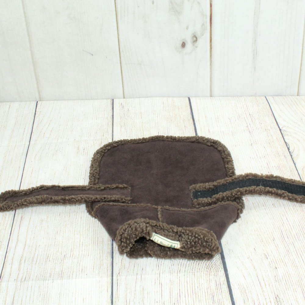 LL Bean Pet Brown Polyester Faux Fur Insulated Dog - Picture 5 of 9